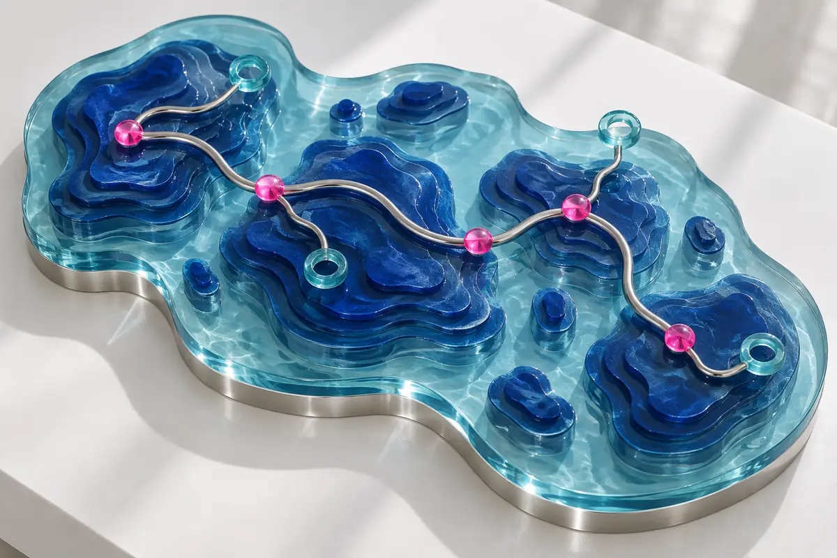 Original abstract signal study for Big Bass Amazon Xtreme